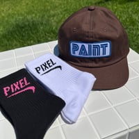 Image 1 of Paint cap & Pixel socks Bundle
