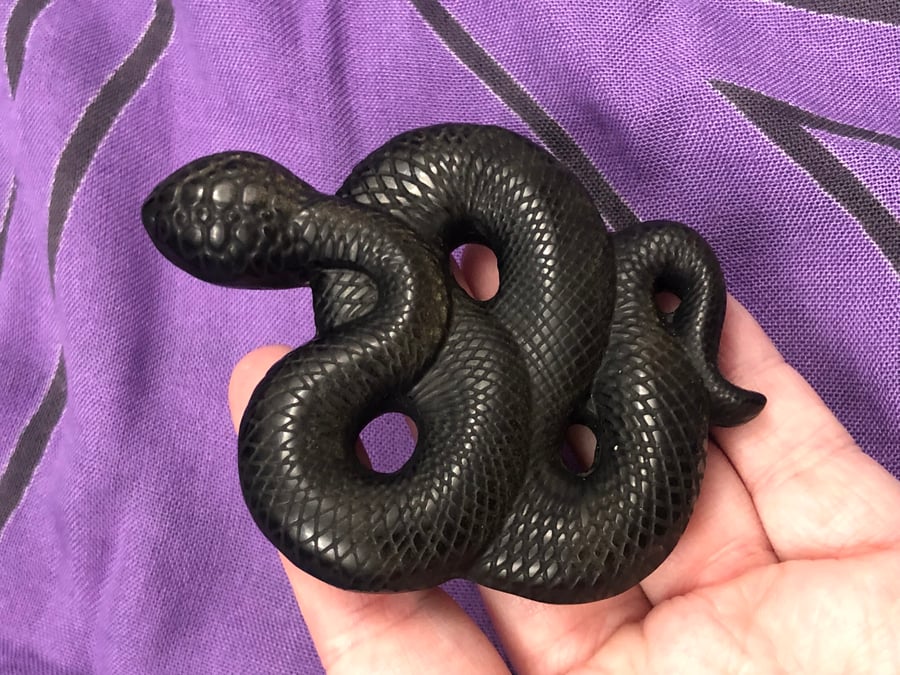 Image of Gold Sheen Obsidian Snake