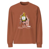 Image 4 of Men HEALING PROCESS Premium heavyweight long sleeve shirt