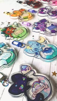 Image 1 of Potion glitter Keychain