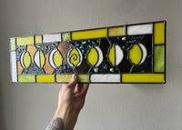 Image 3 of Stained glass deviled egg phase panel no. 9