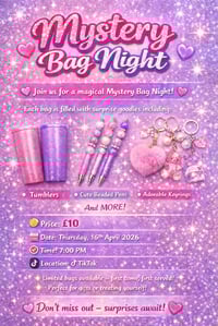 Mystery Bag Games Night 