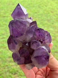 Image 3 of Amethyst Points Cluster | Congo #2870