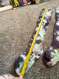 Image 4 of anabesmoking dyes knee high boot socks 