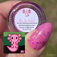 Image 4 of Glisten & Glow Allie the Axolotl