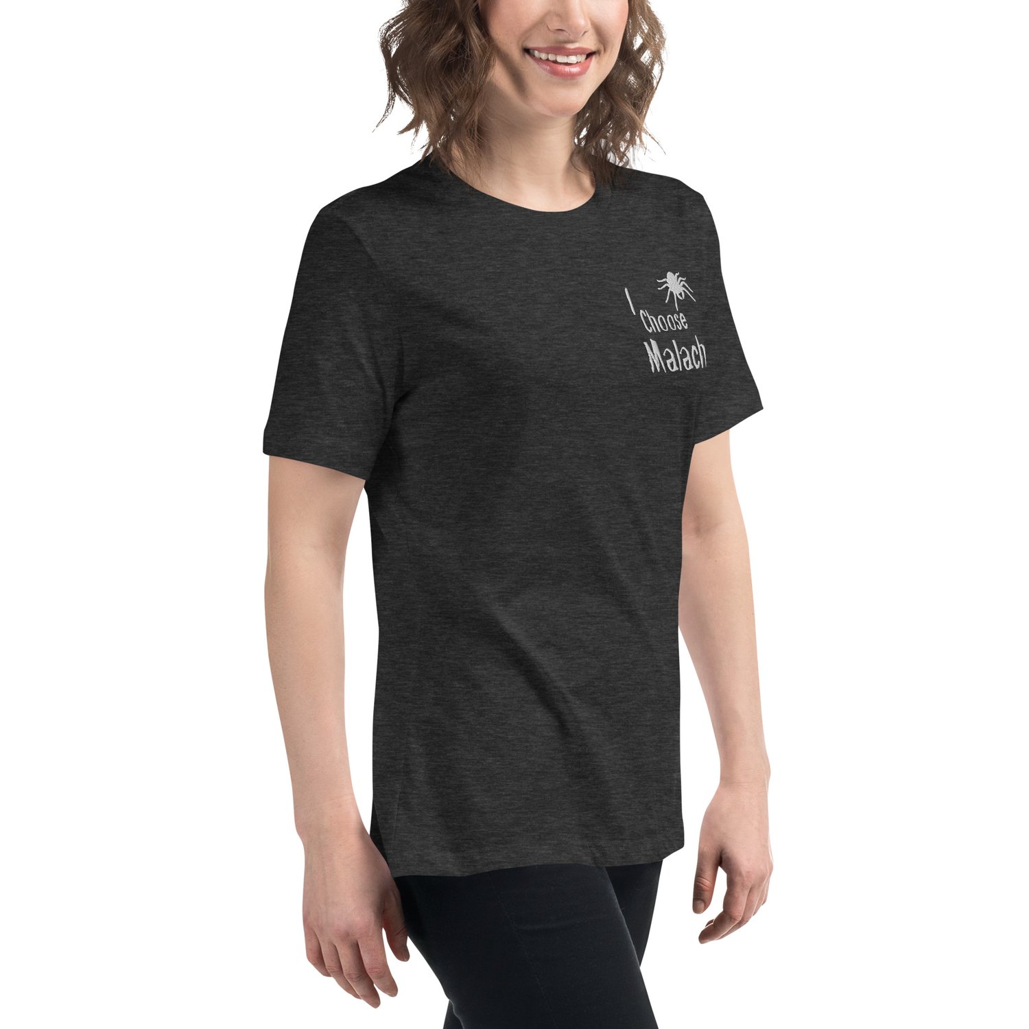 Image of Officially Licensed Little Stranger I choose Malachi embroidery t-shirt