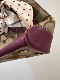 Image 4 of Vintage Coach Signature Hamptons Handbag