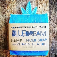 Blue Dream Men's Hemp Soap with Vitami E and Aloe