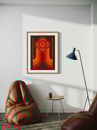 Image 5 of 'Rise Above' 250gsm Matt Art Print Vintage Groove Design