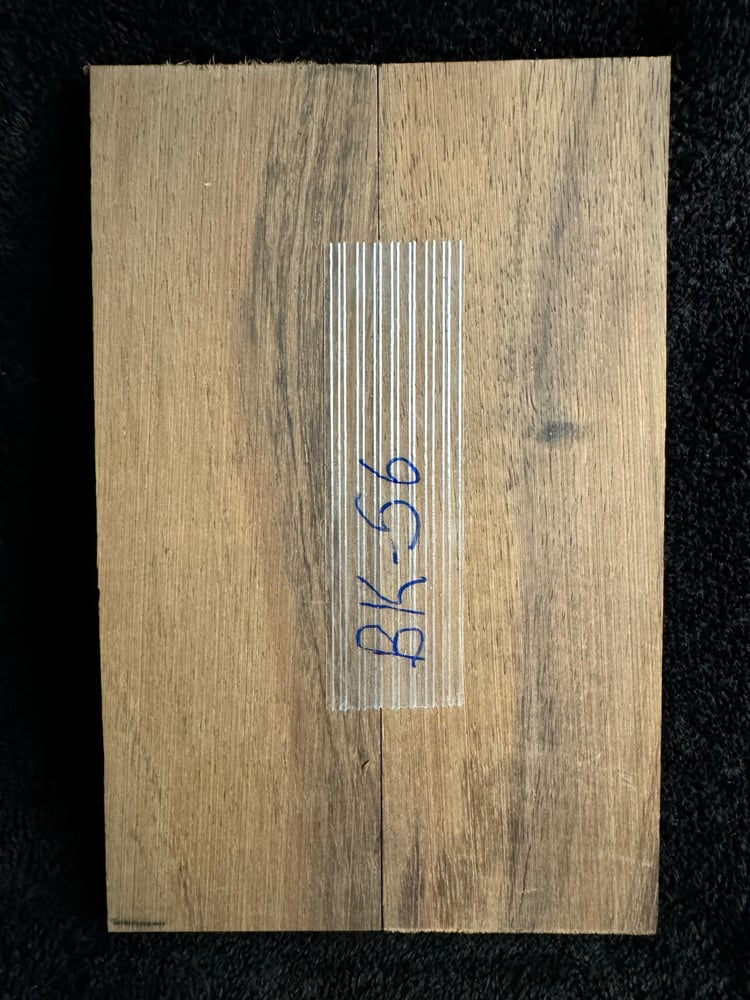 Image of Budget Curly Koa Knife Scales BK-56