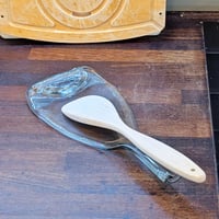 Image 1 of Wine Bottle Utensil Rest