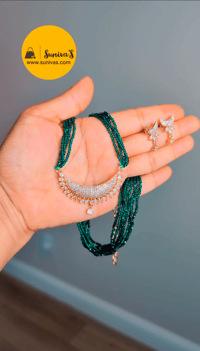 Image 2 of Nita Premium Quality Hydropotey Long Mangalsutra Set