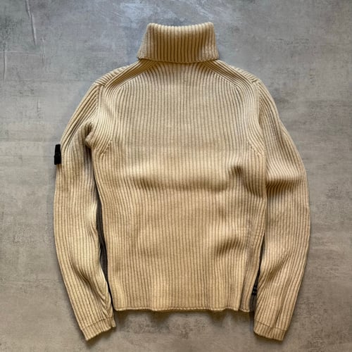 Image of AW 2018 Stone Island Wool Roll Neck Sweatshirt, size medium