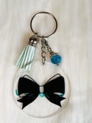 Image 2 of Cute Bow Name Personalized Keychain