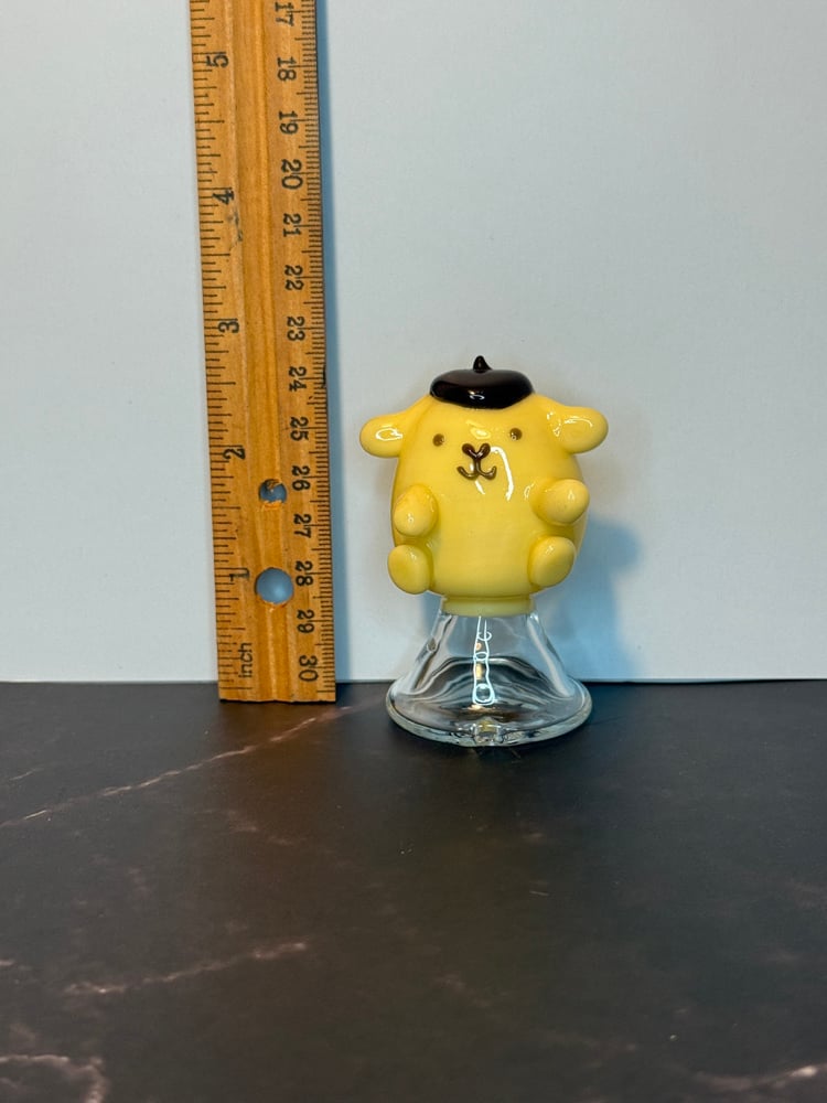 Image of Pompompurin Fan-rio Puffco Peak Dry Top