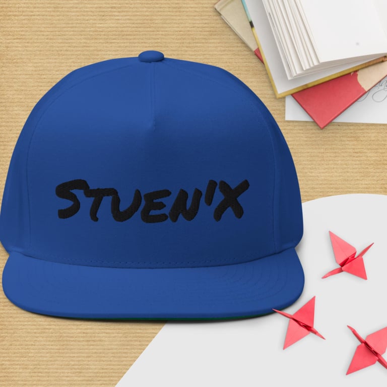 Stuen'X In Black Snapback Hat Image 5