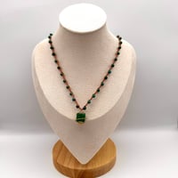 Image 2 of Green Dice Necklace