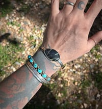Image 2 of Variscite cuff bracelet 