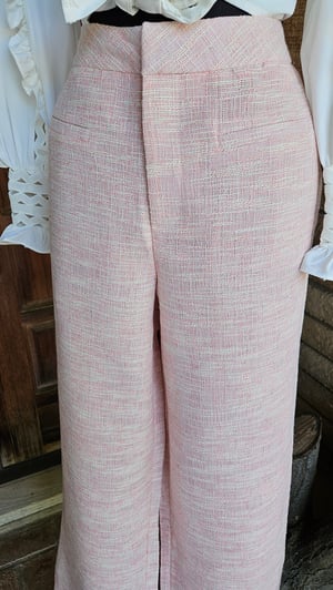 Image of Tweed Flare Pants 
