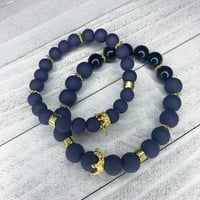 Image 1 of Navy Matte Royalty Matching Set (2pc)