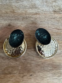 Image 4 of DOUBLE DISC EARRINGS