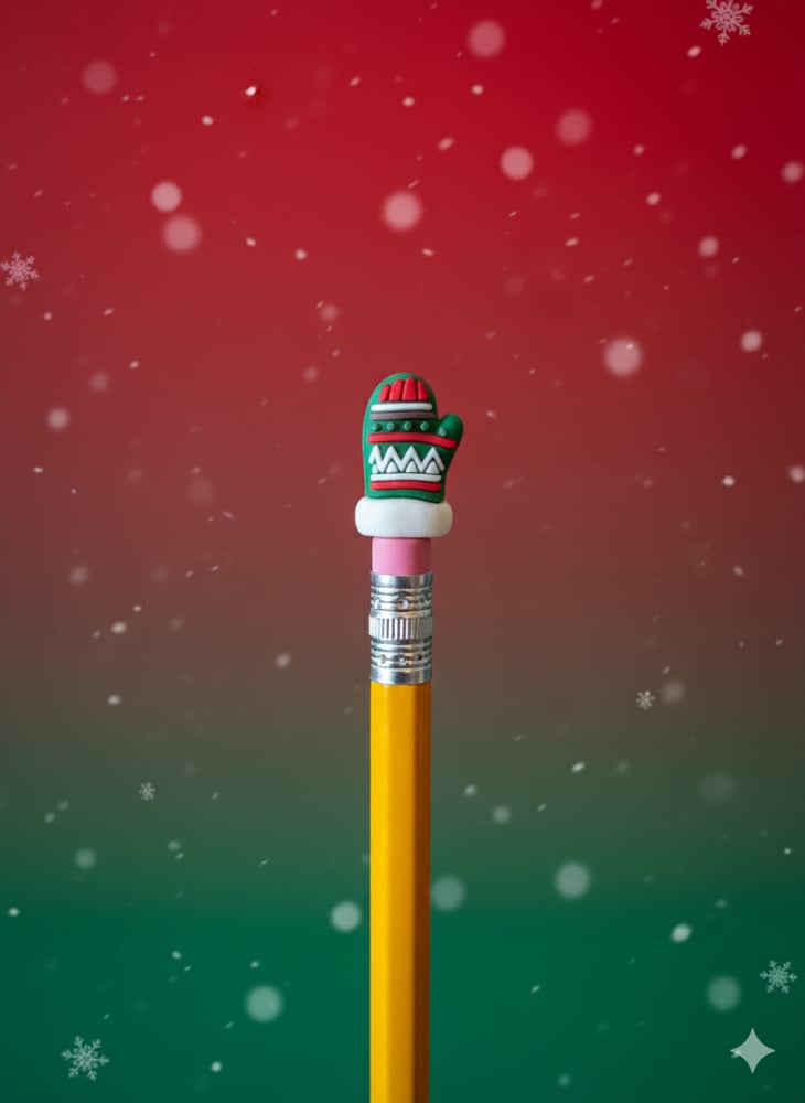 Image of Pen/Pencil Christmas Toppers 