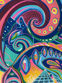 Image 4 of ‘Entity’ acrylic painting Original