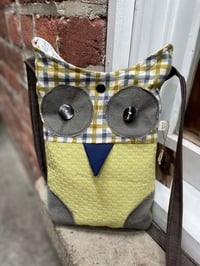 Lime Green Owl Bag