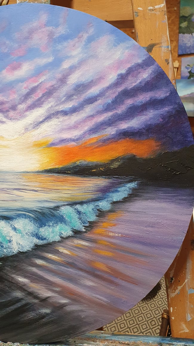 'Sunset kaleidoscope'