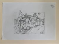 Image 1 of Limited 1 of 1 Sketches A4 Cheo Characters And Cheo Bee Signed