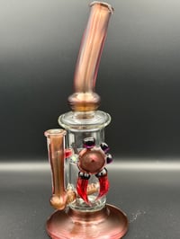 Image 1 of Gold ruby over electrum mini stemline 