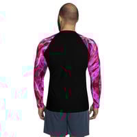 Image 4 of Enigma Pink Surge Men's Rash Guard 