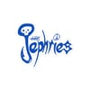 Blue 4x4 Bubble-free Jephries Sticker