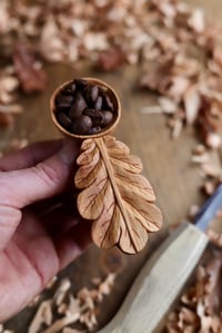 Image 6 of Oak Leaf~   Coffee Scoop 