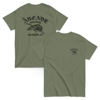 Old English Tiger T-Shirt in Green