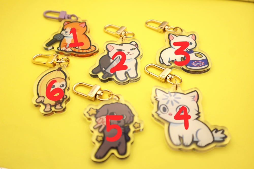 MEME ANIMALS ACRYLIC CHARM VOLUME 3