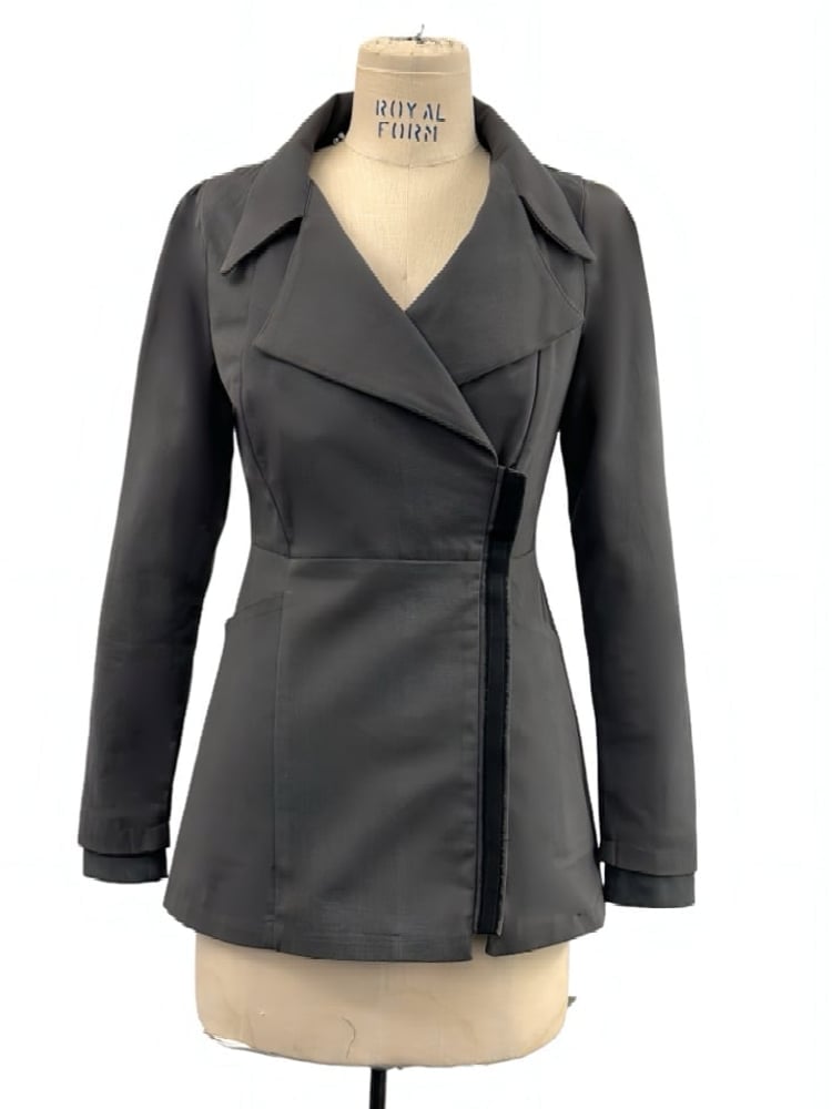 Francois Welsby Jacket in Gray-cotton edition | kim schalk