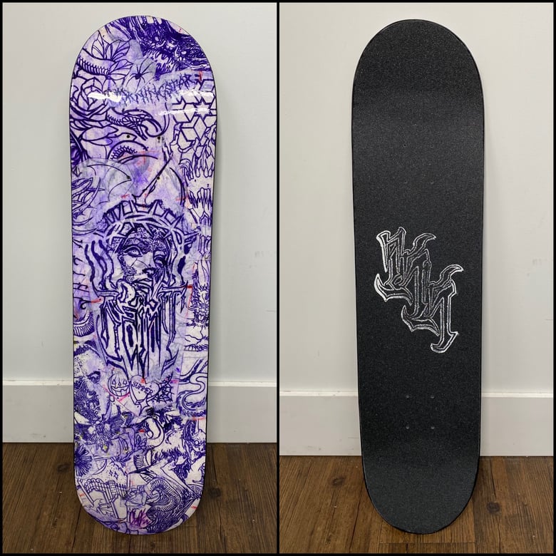 Image of “Stencil” Skateboard