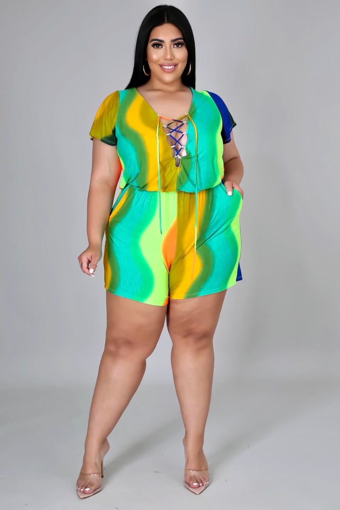 Image of SYLVIE PLUS ROMPER