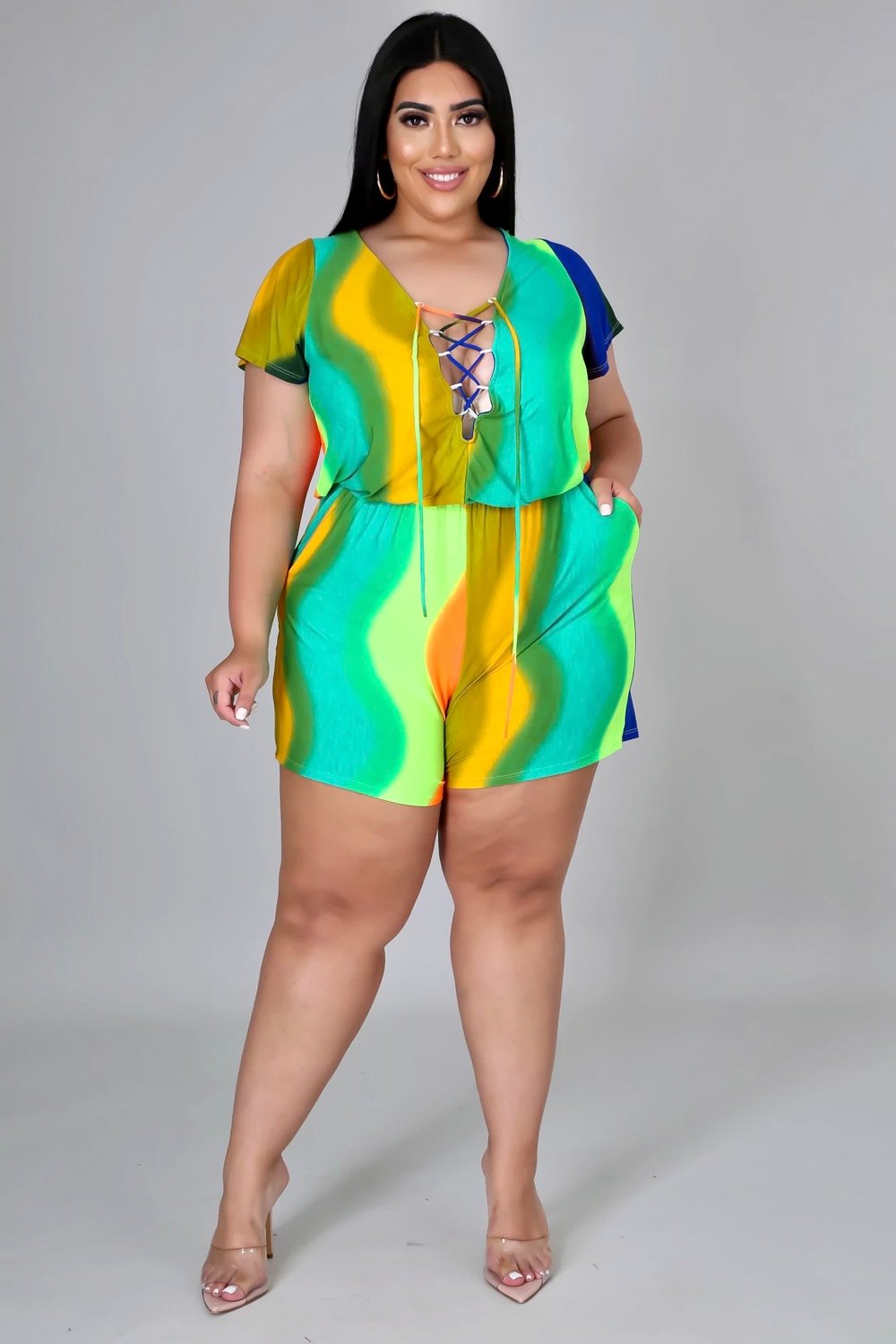 Image of SYLVIE PLUS ROMPER