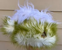 White/Grinch Green Santa Hat