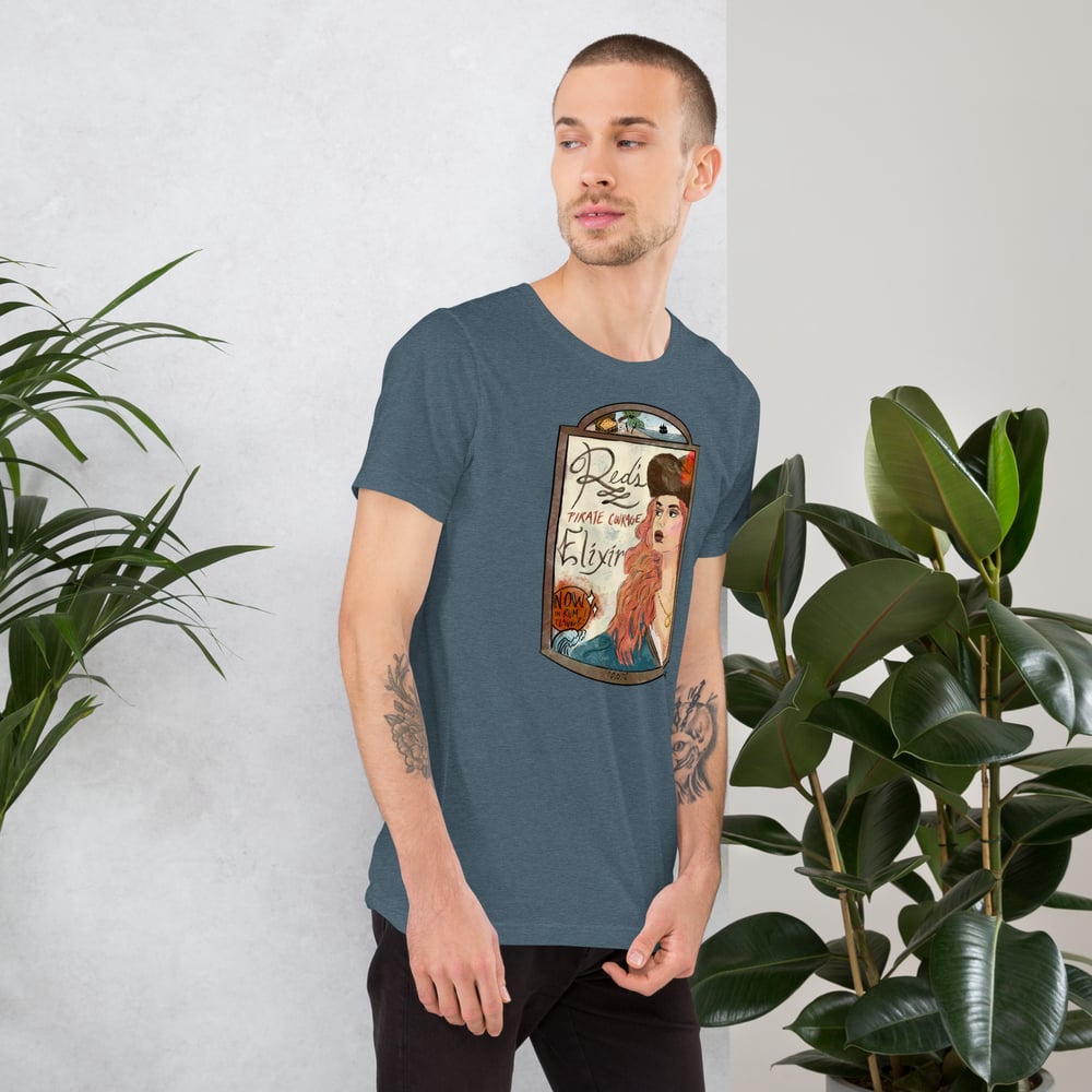 Red’s Pirate Elixir Unisex t-shirt