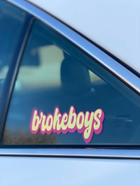 Image 1 of Retro Pink/Holographic Gold BrokeBoys