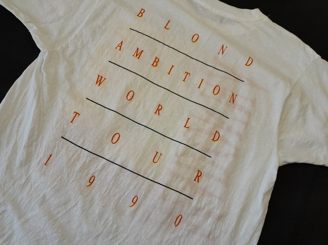 1990 Madonna Tour T-Shirt