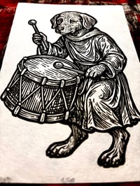 Image 3 of Trommelhund // Kunstdruck