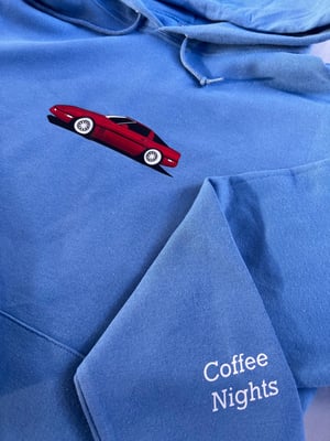 Image of Corvette Blue Hoodie