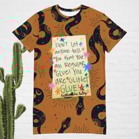 Image 2 of Glitter Glue T-shirt dress