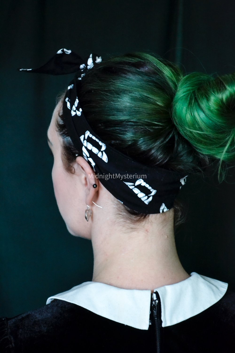 Bite in the Dark Hair Scarf