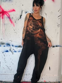 Image 5 of “ETHERIAL” CUSTOM BLEACH PAINTED OVERSIZED JUMPER MEDIUM