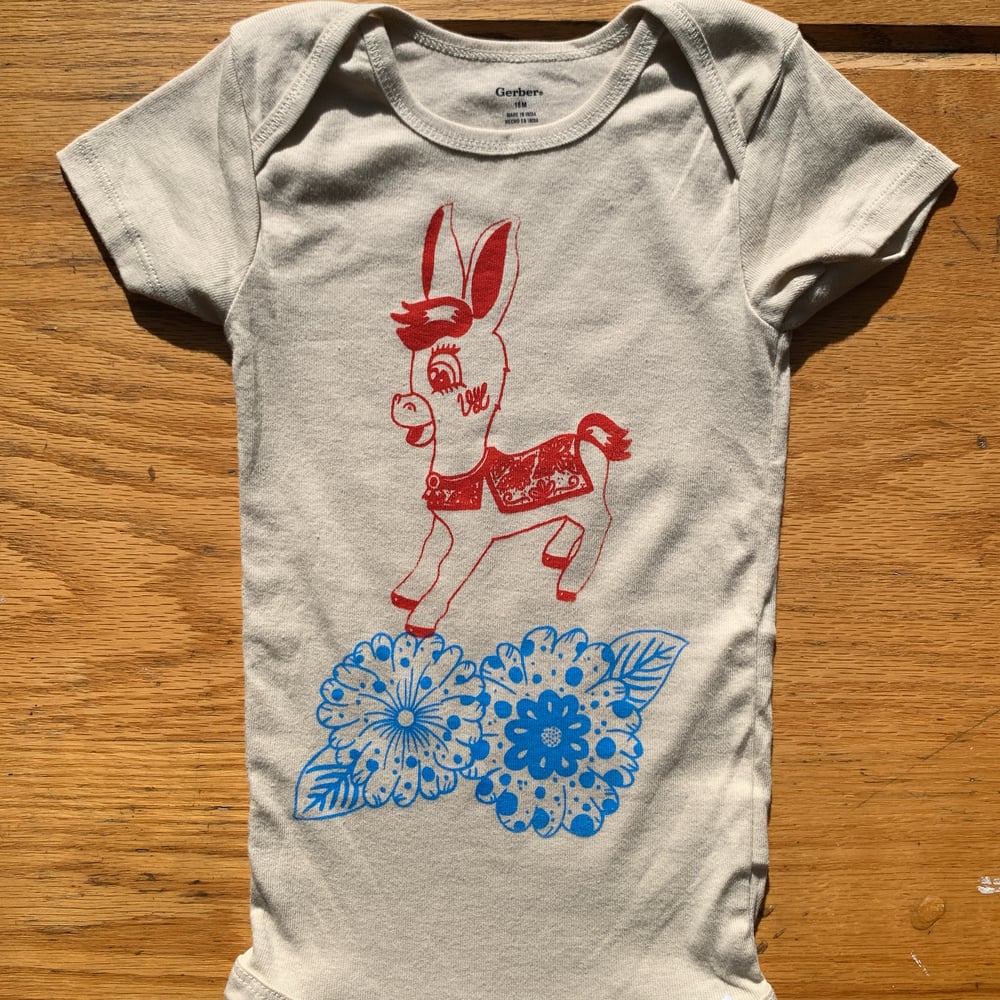 Image of "Donkey" onesie (18-24 mo)